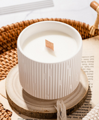 GIFTING INSPIRATION - White Contemporary Candle