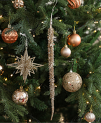 Glitter Sequin Branch Ornament