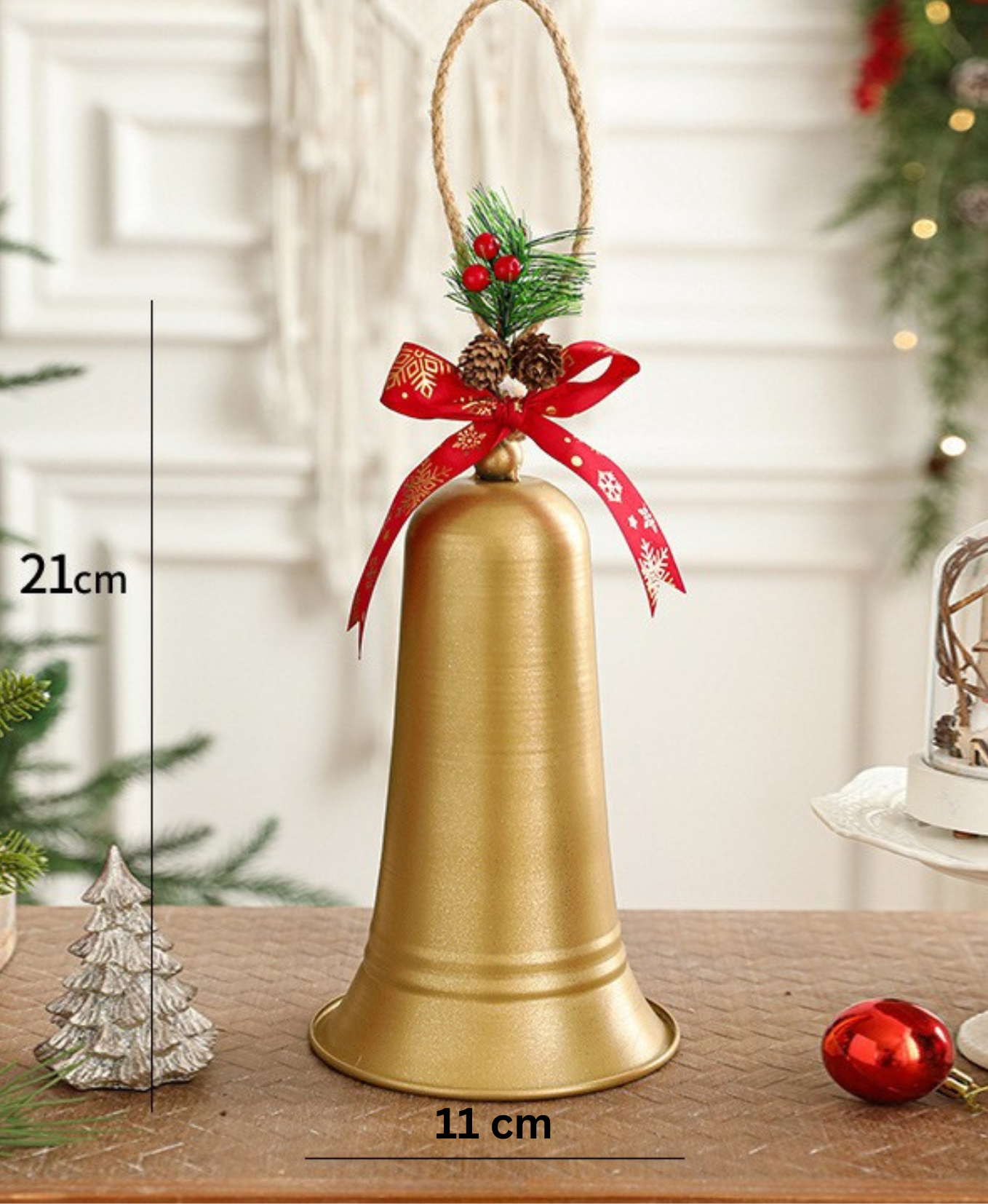 Golden Trumpet Bell Decoration