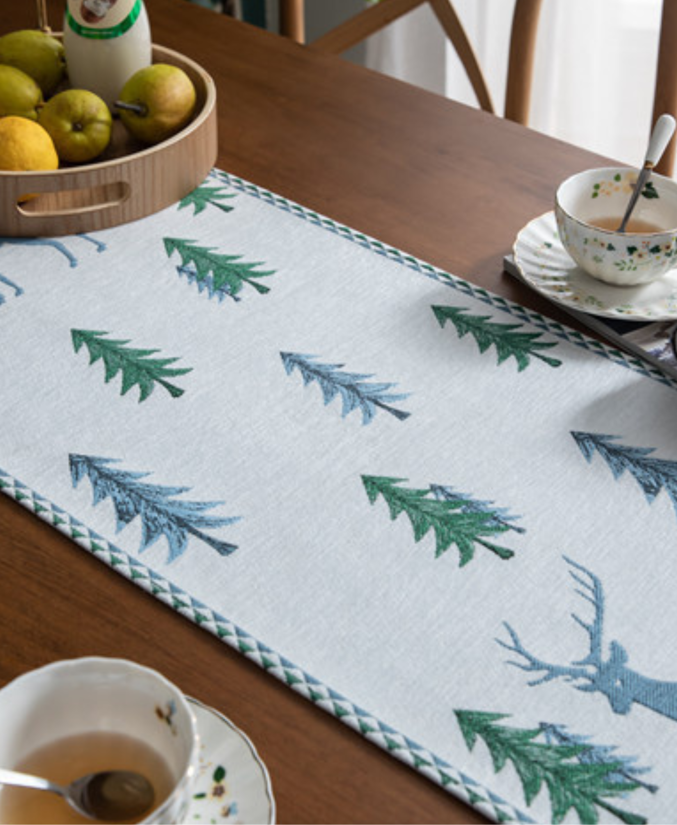 Alpine Holiday Table Runner