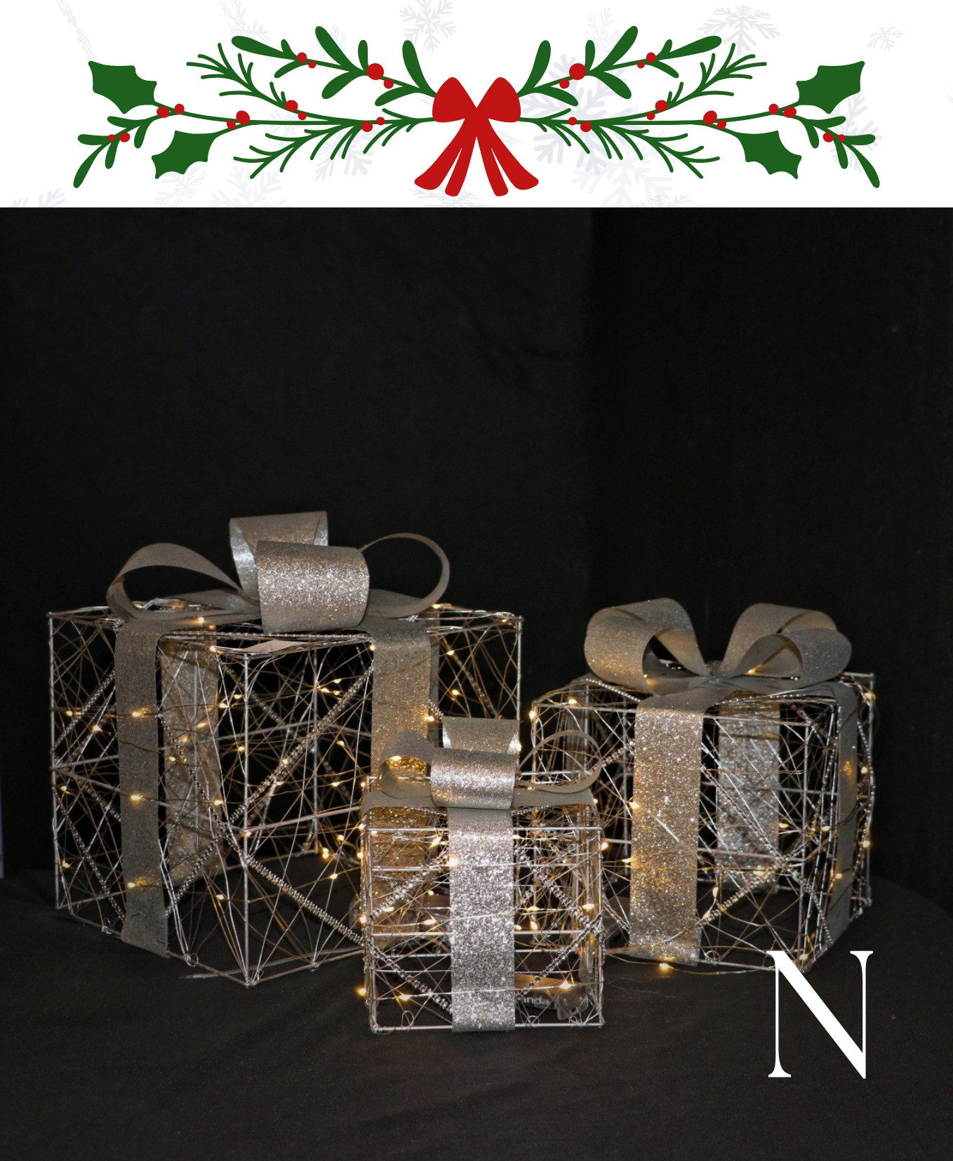 Magical Christmas Tree Gift Box Decoration