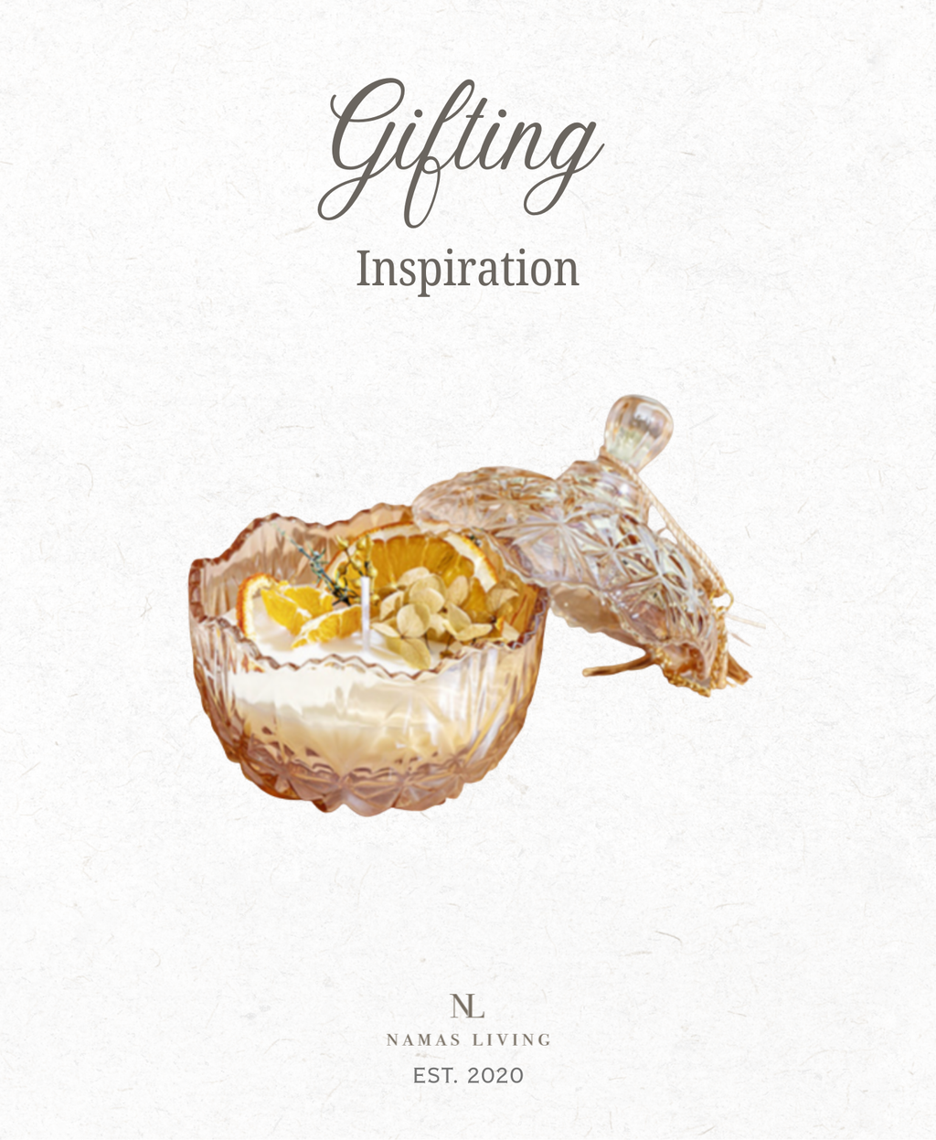 GIFTING INSPIRATION - Amber Jar Fragrance Candle