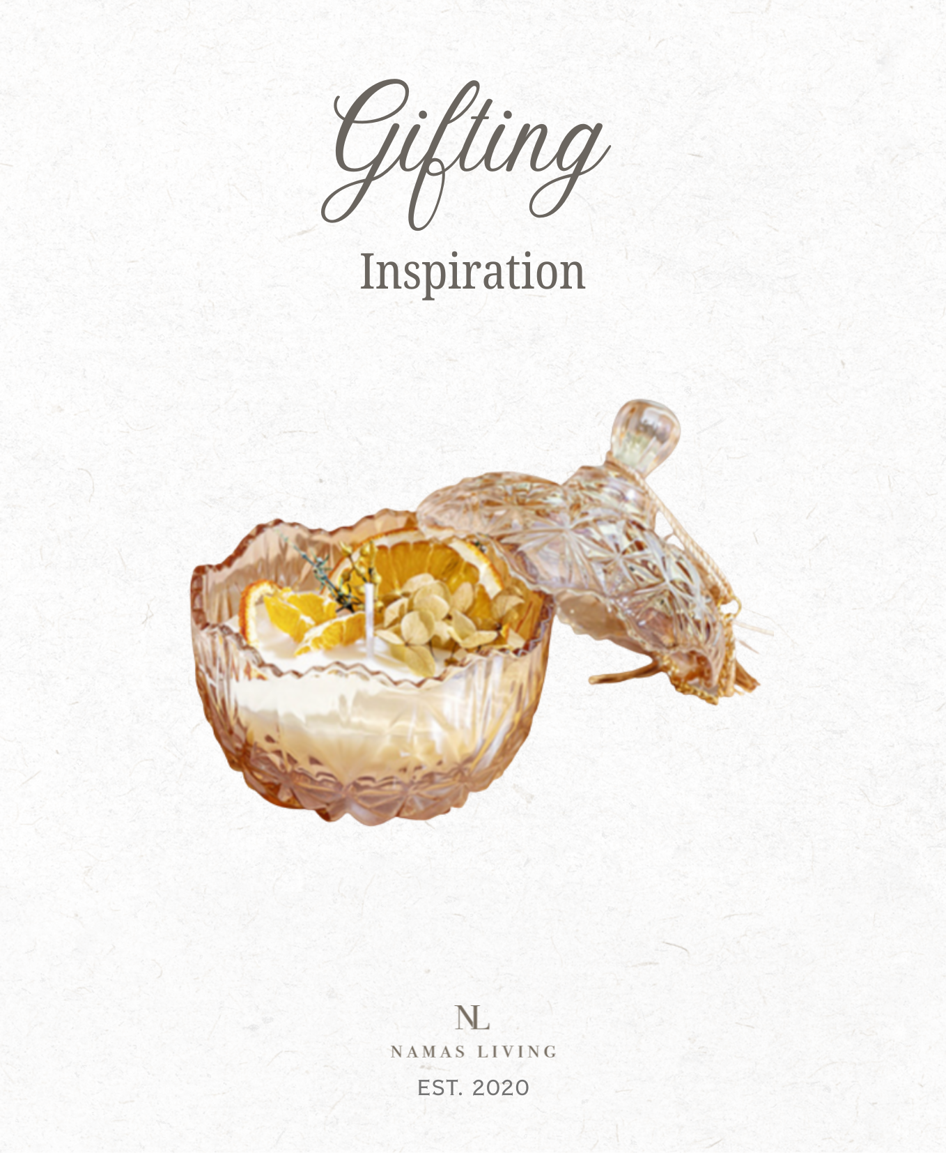GIFTING INSPIRATION - Amber Jar Fragrance Candle