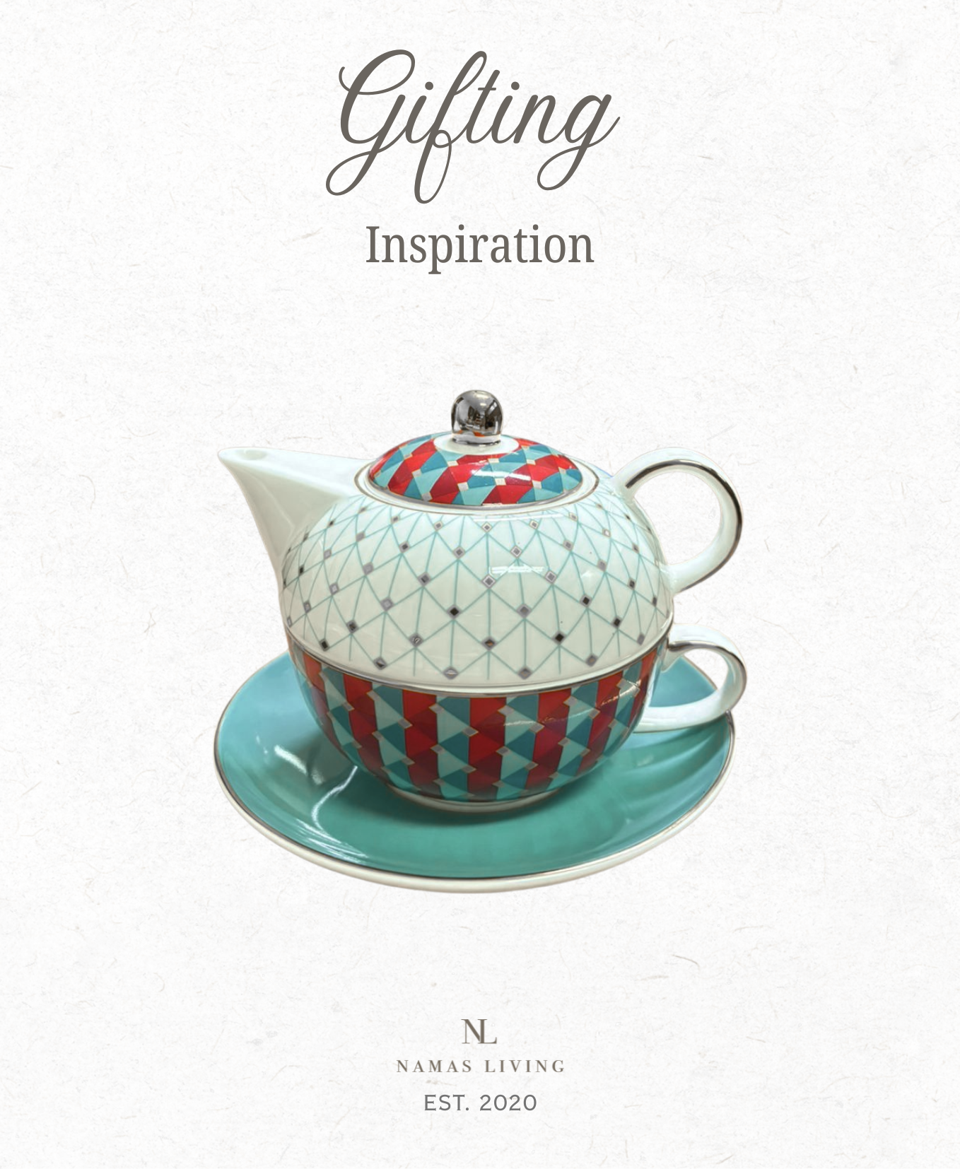GIFTING INSPIRATION - Harlequin Royale Tea Pot