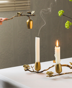 Ginkgo Butterfly Candle Holder