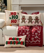 Ho Ho Holiday Pillow Cover