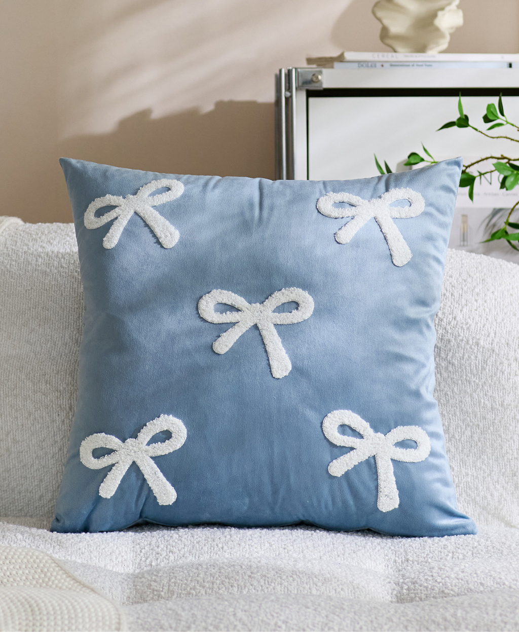 Coquette Bow Cushion Cover