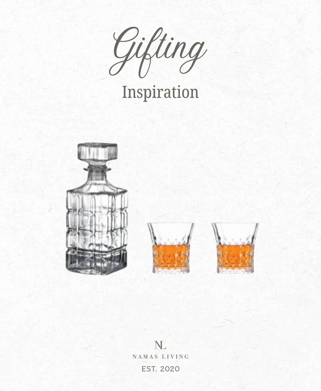 GIFTING INSPIRATION - Classic Elegance Whiskey Decanter