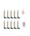 Christmas Tree Candle Clip Set