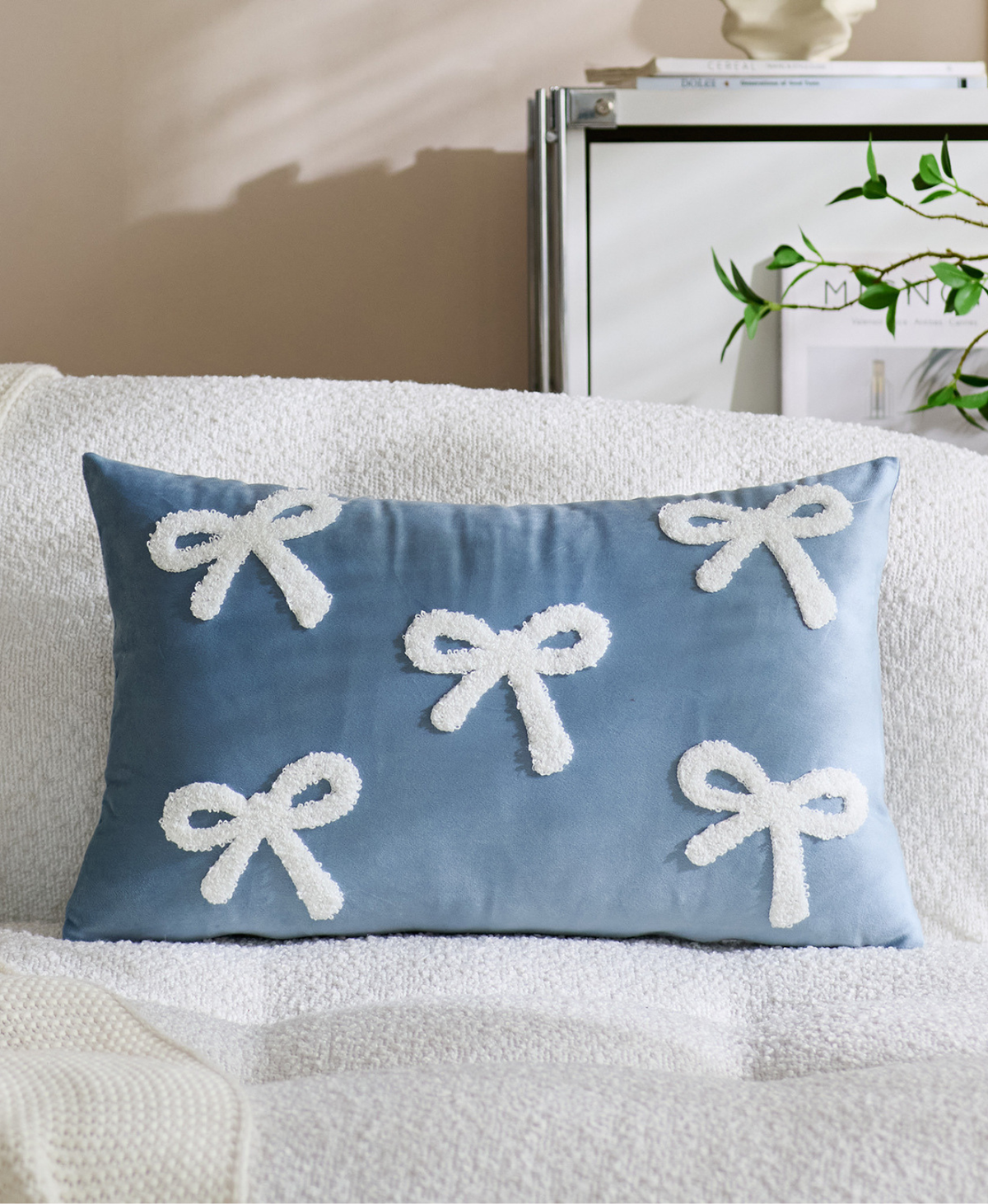 Coquette Bow Cushion Cover