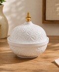 Arabesque Snack Bowl with Lid