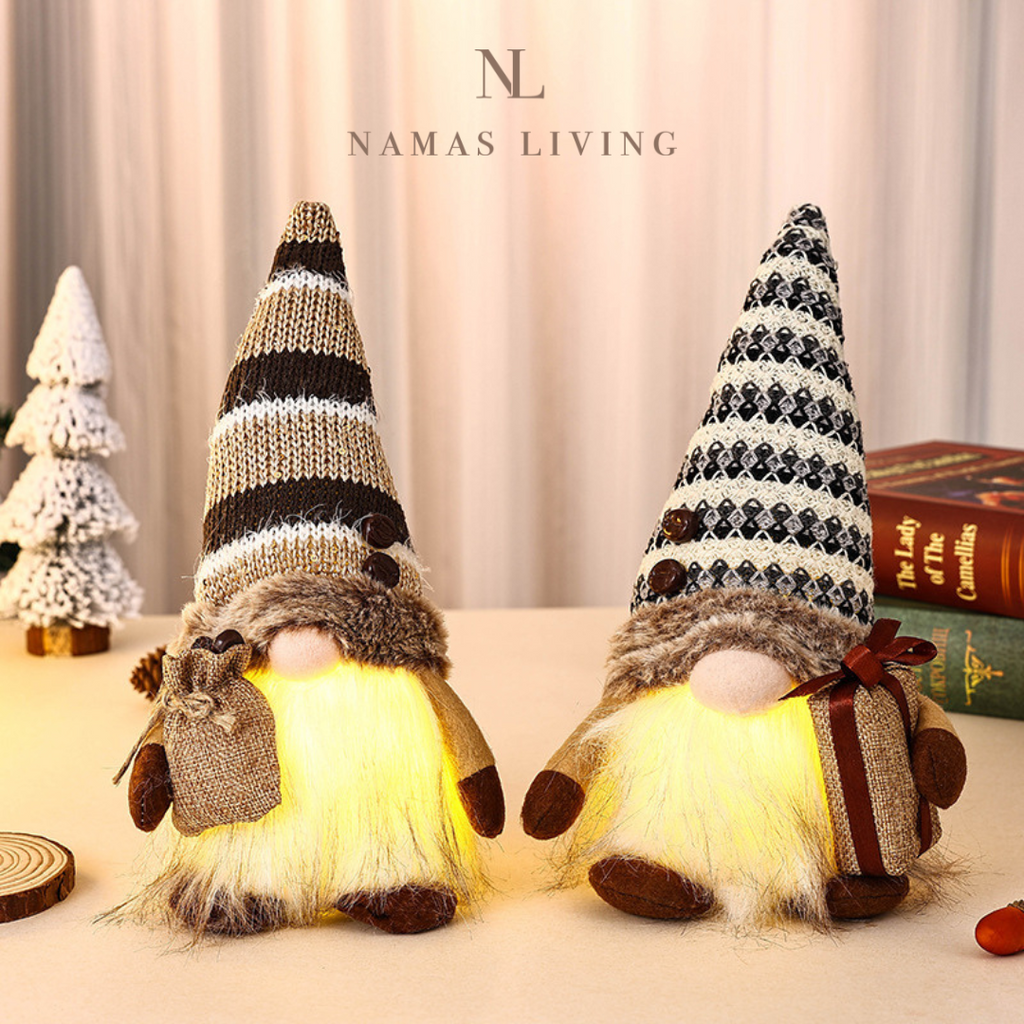 Gnome LED Doll Ornament