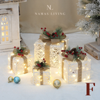 Luminous Christmas Tree Gift Box Decoration