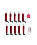 Christmas Tree Candle Clip Set