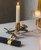 Ginkgo Butterfly Candle Holder