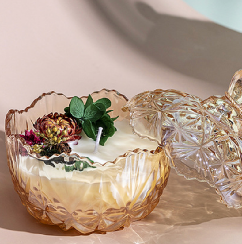 Amber Jar Fragrance Candle