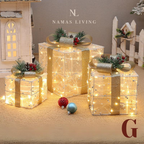 Luminous Christmas Tree Gift Box Decoration
