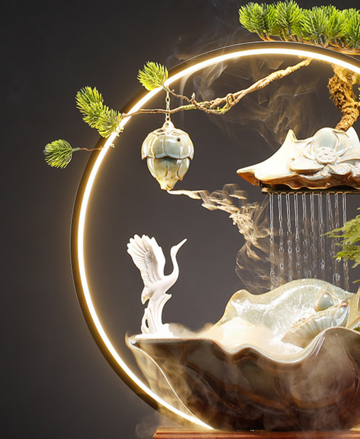 Celestial Pavilion Waterfall Display