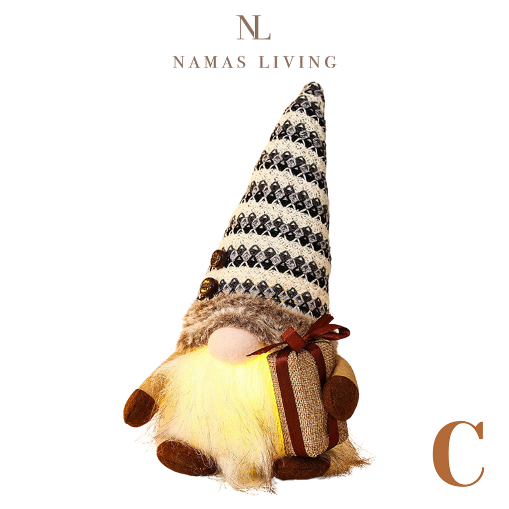 Gnome LED Doll Ornament