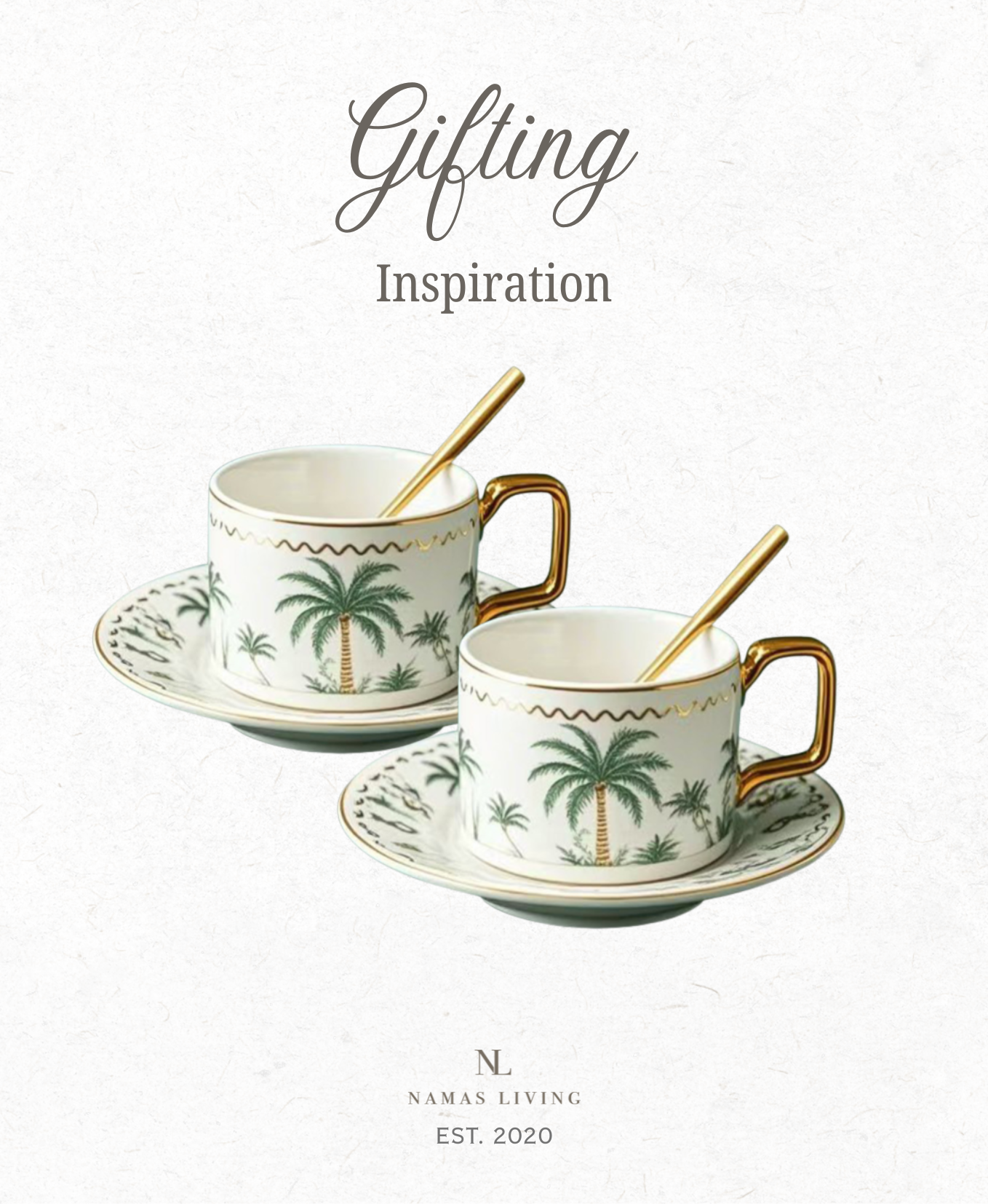 GIFTING INSPIRATION - Palm Breeze Cup & Saucer