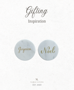 GIFTING INSPIRATION - Christmas Marble Coaster