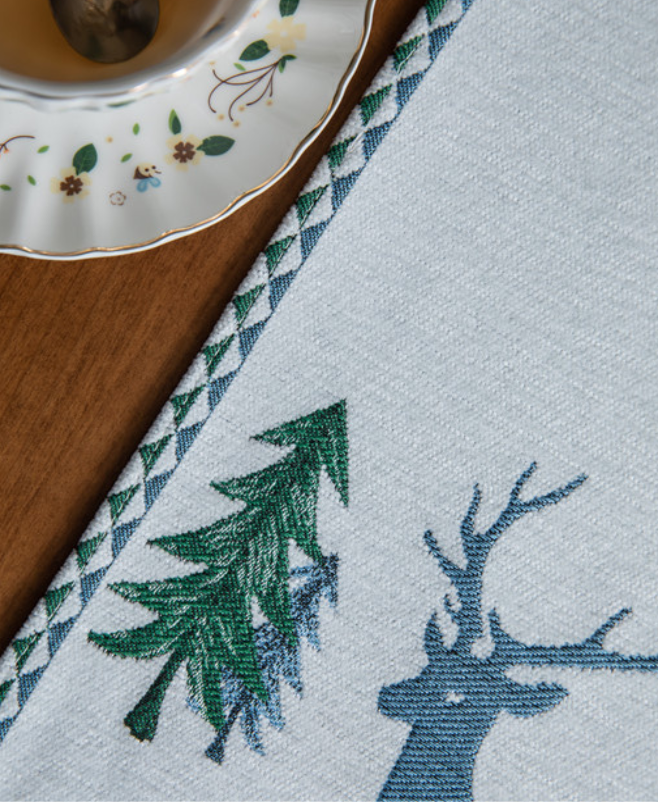 Alpine Holiday Table Runner