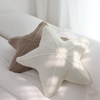 Starfish Knitted Pillow