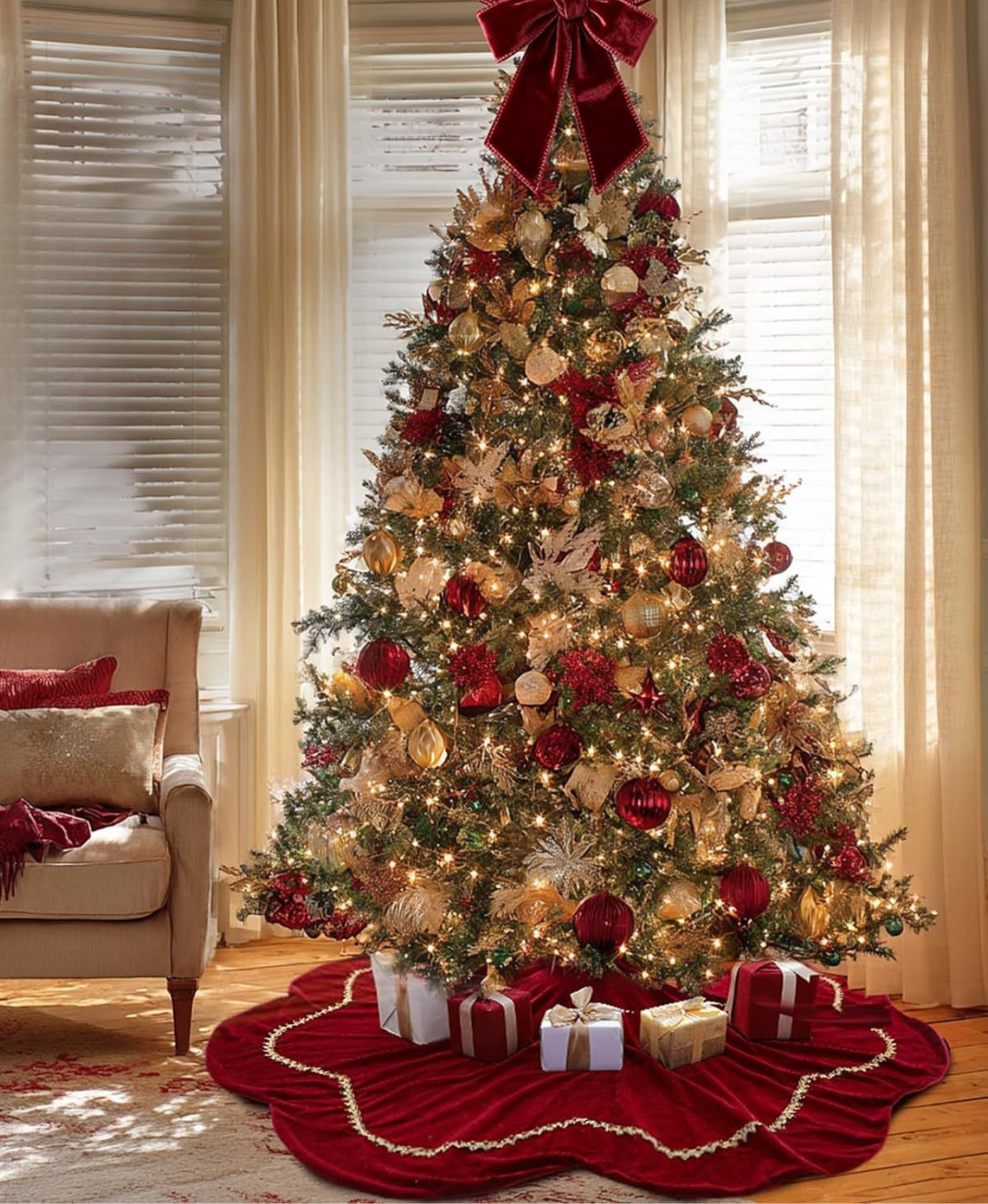 Regal Velvet Tree Skirt