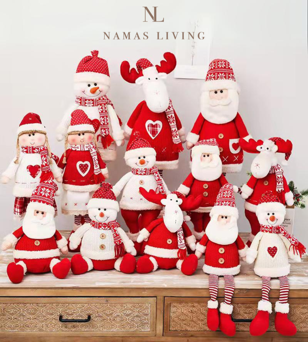 Christmas Holiday Knit Dolls Series