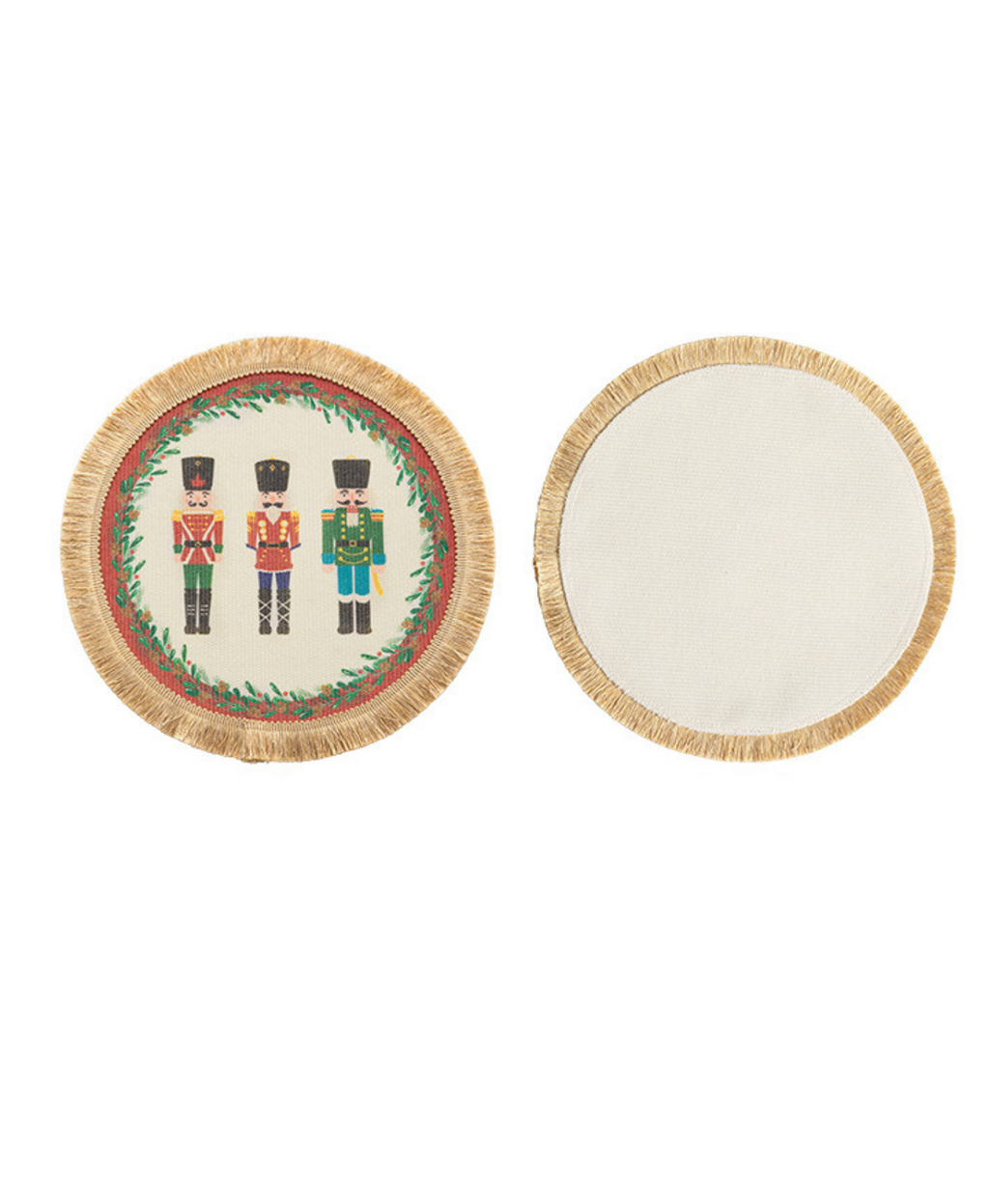 Classic Round Nutcracker Placemat