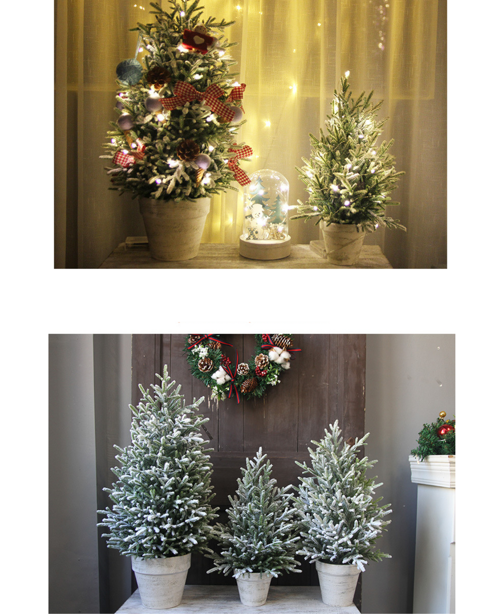 Green Arctic Mini Christmas Tree