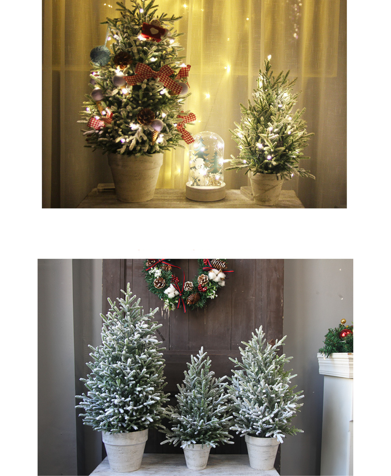 Green Arctic Mini Christmas Tree