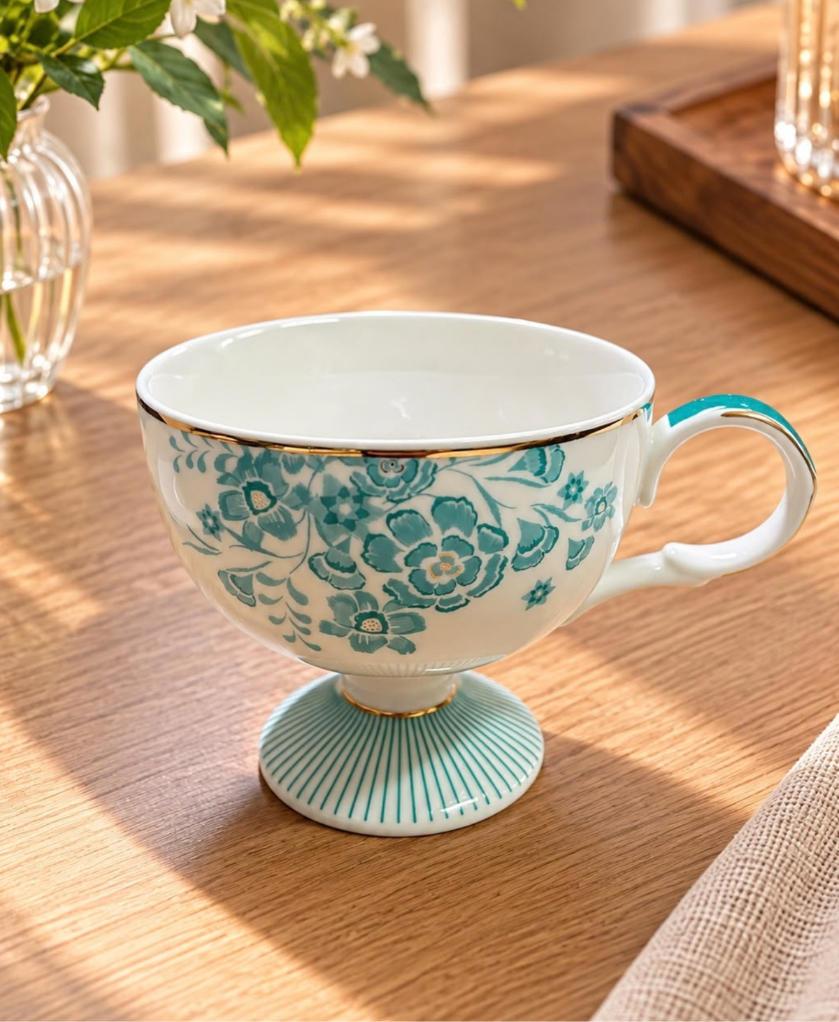 Blush Bloom Cup & Saucer