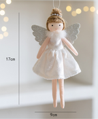Blushing Charm Angel Ornament