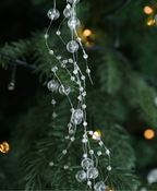 Pearl Crystal Holiday Ornament