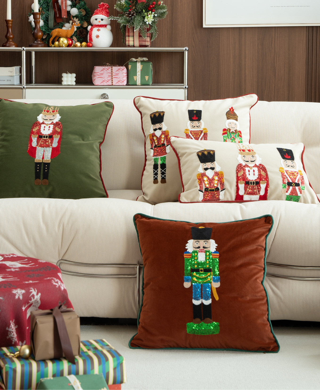 Nutcracker Magic Pillow Cover