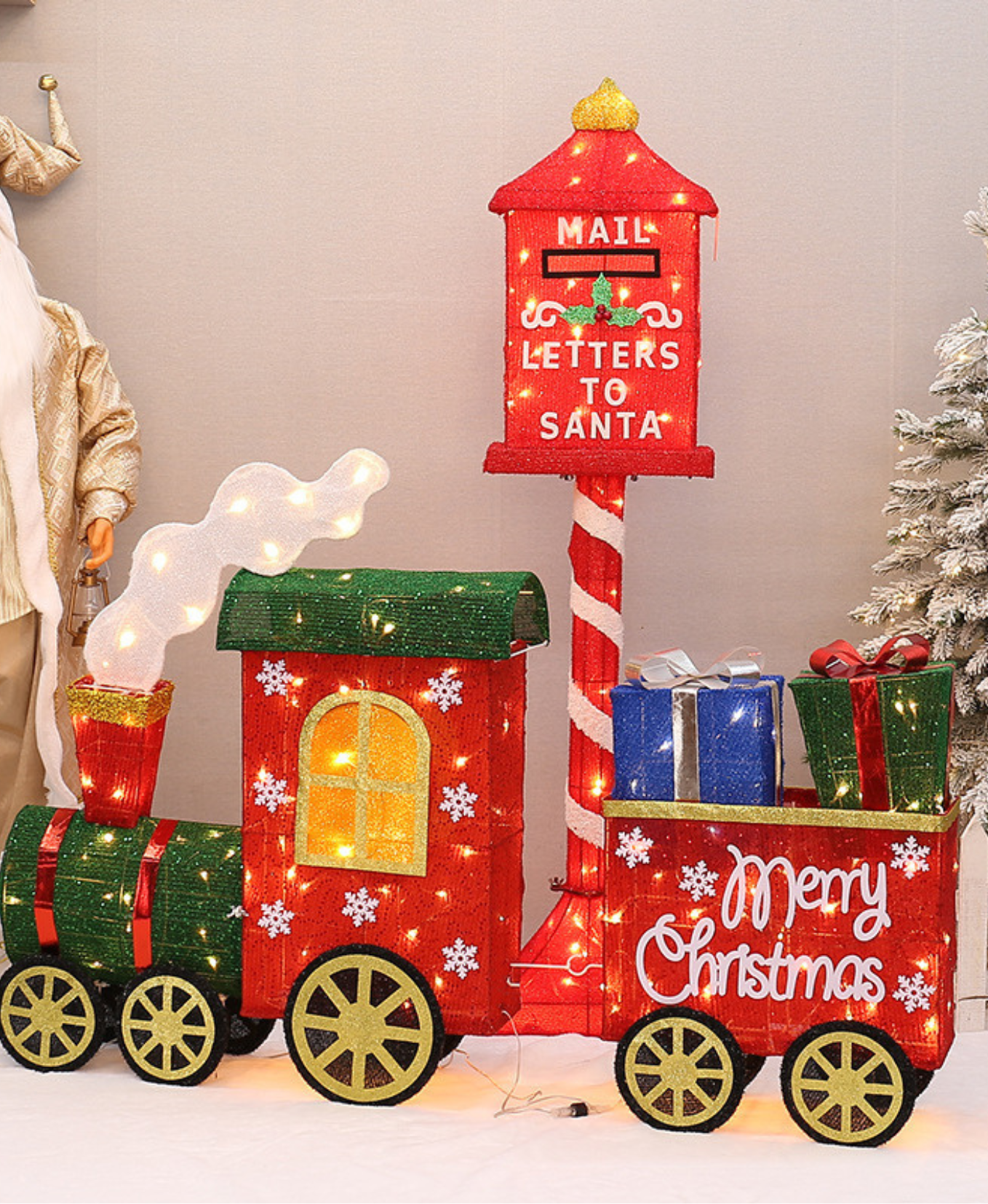 Holiday Express LED Gift Train
