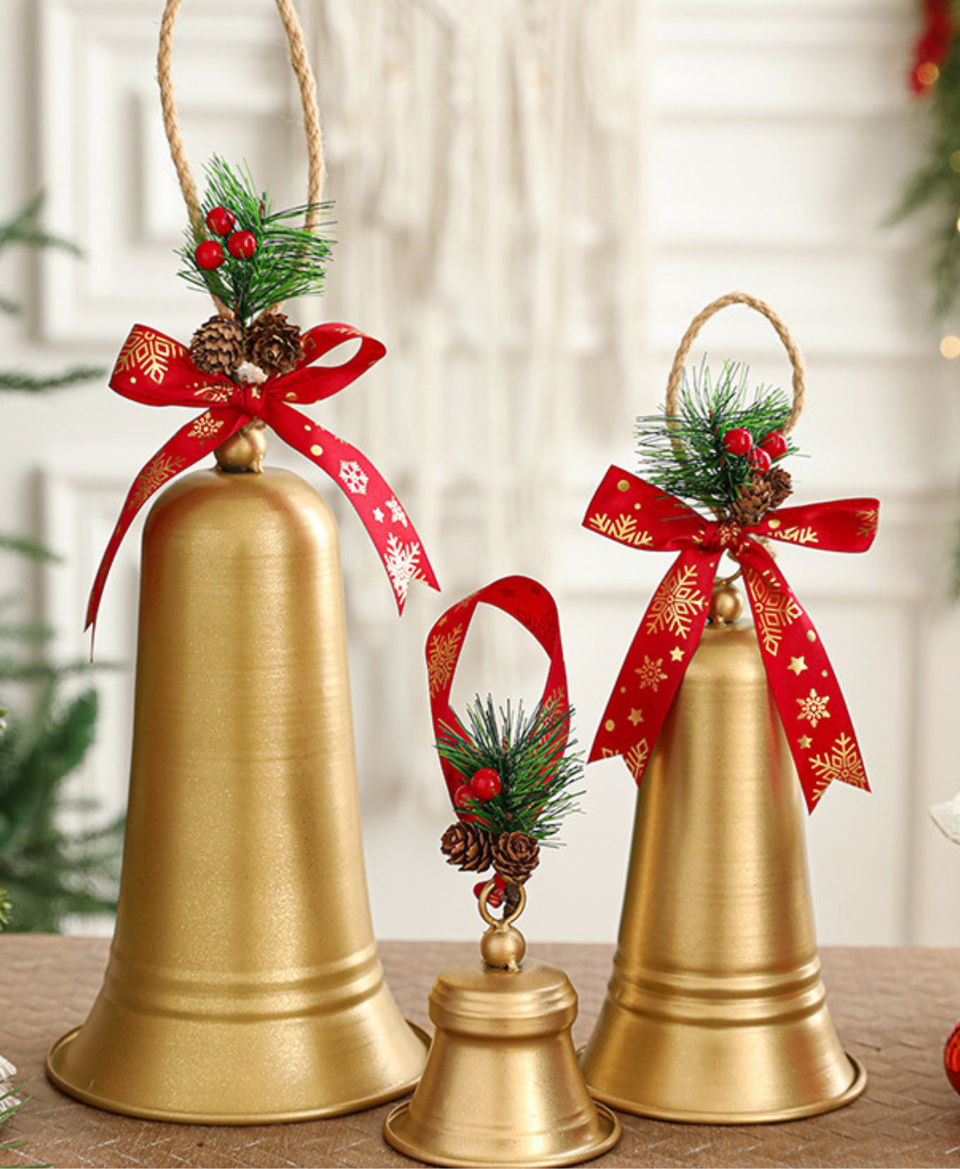 Golden Trumpet Bell Decoration