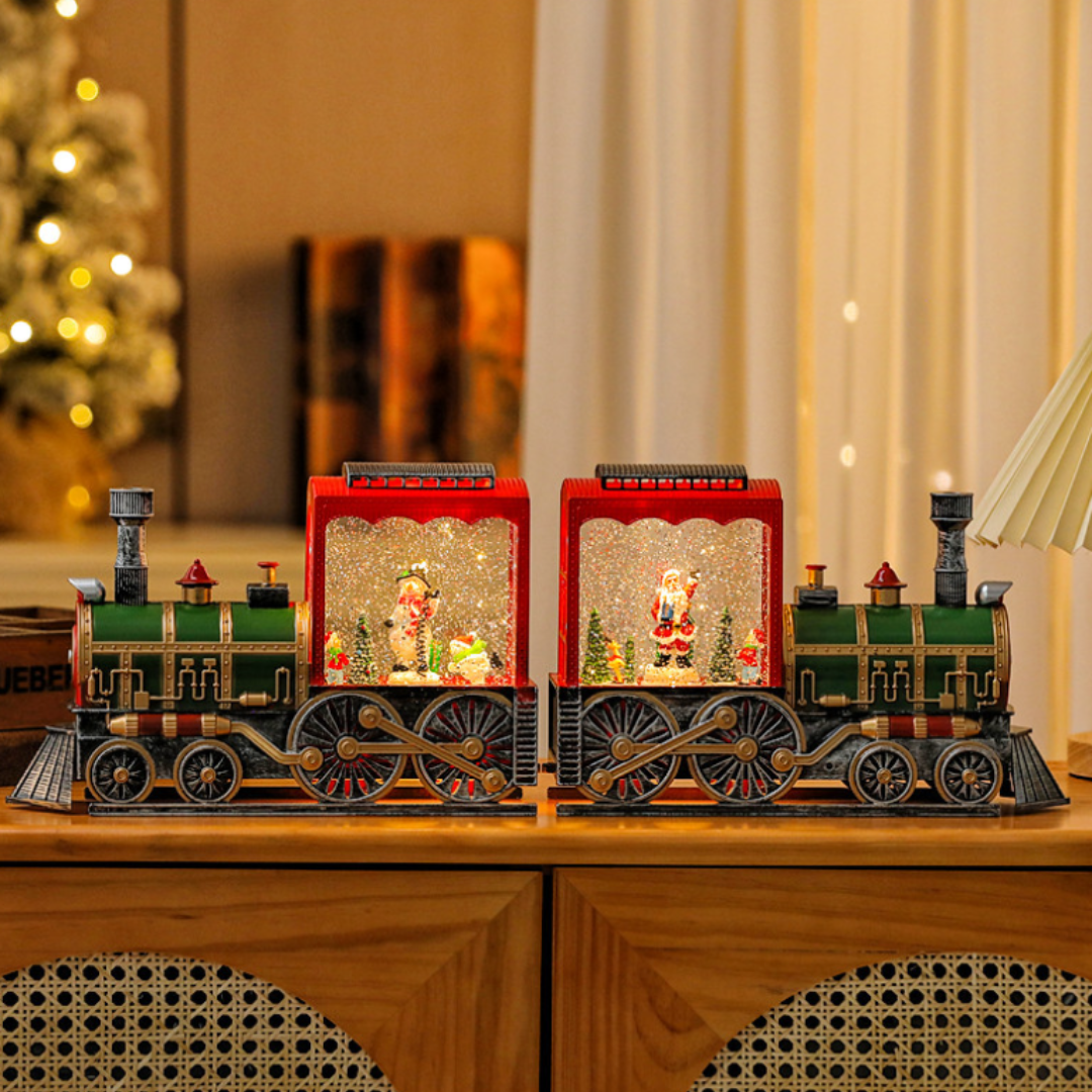 Christmas Train Light and Music Box