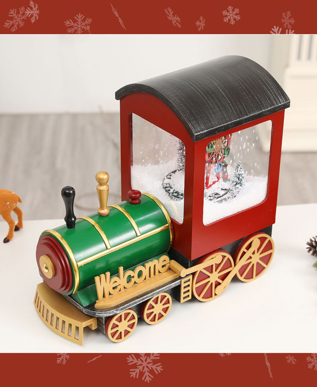 Northlight Musical Christmas Train Diorama