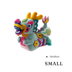 Festive Dragon Dolls Sofa Pillow - CNY Gift 2026