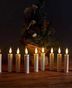 Christmas Tree Candle Clip Set