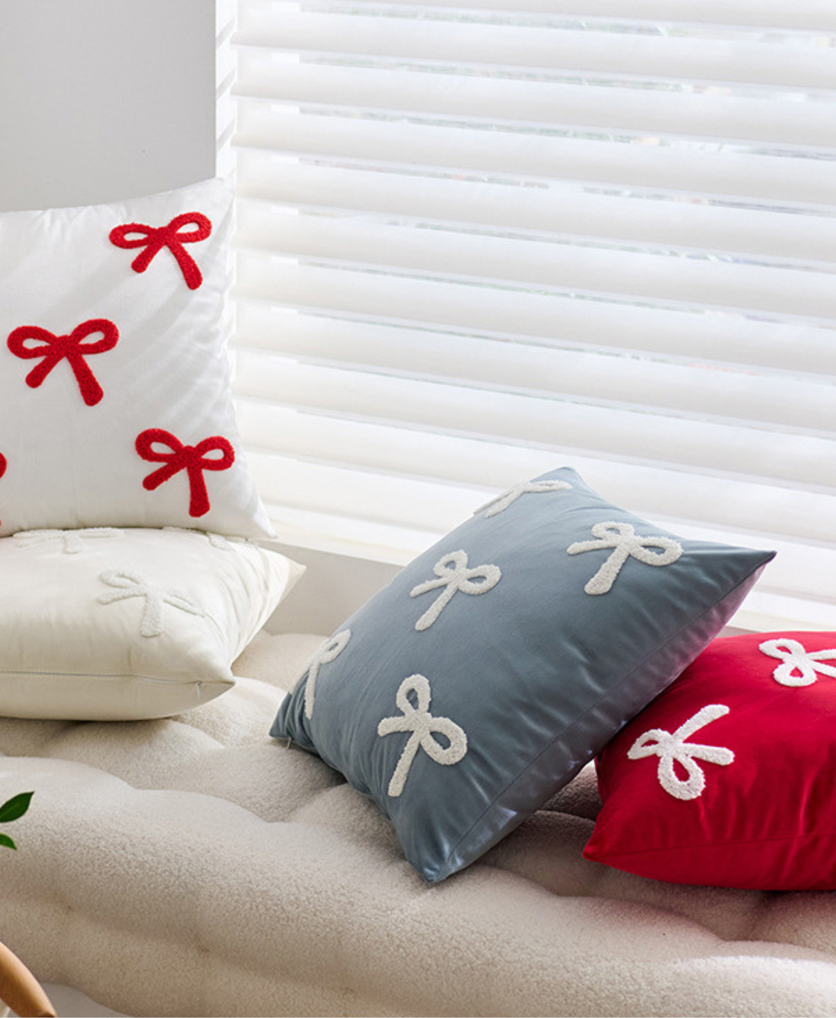 Coquette Bow Cushion Cover