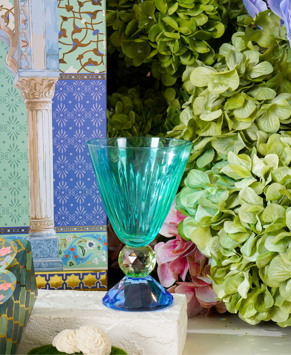 GIFTING INSPIRATION - Emerald Prism Goblet