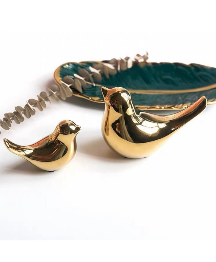 Golden Bird Ornament