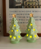 Ceramic Christmas Tree LED Night Light