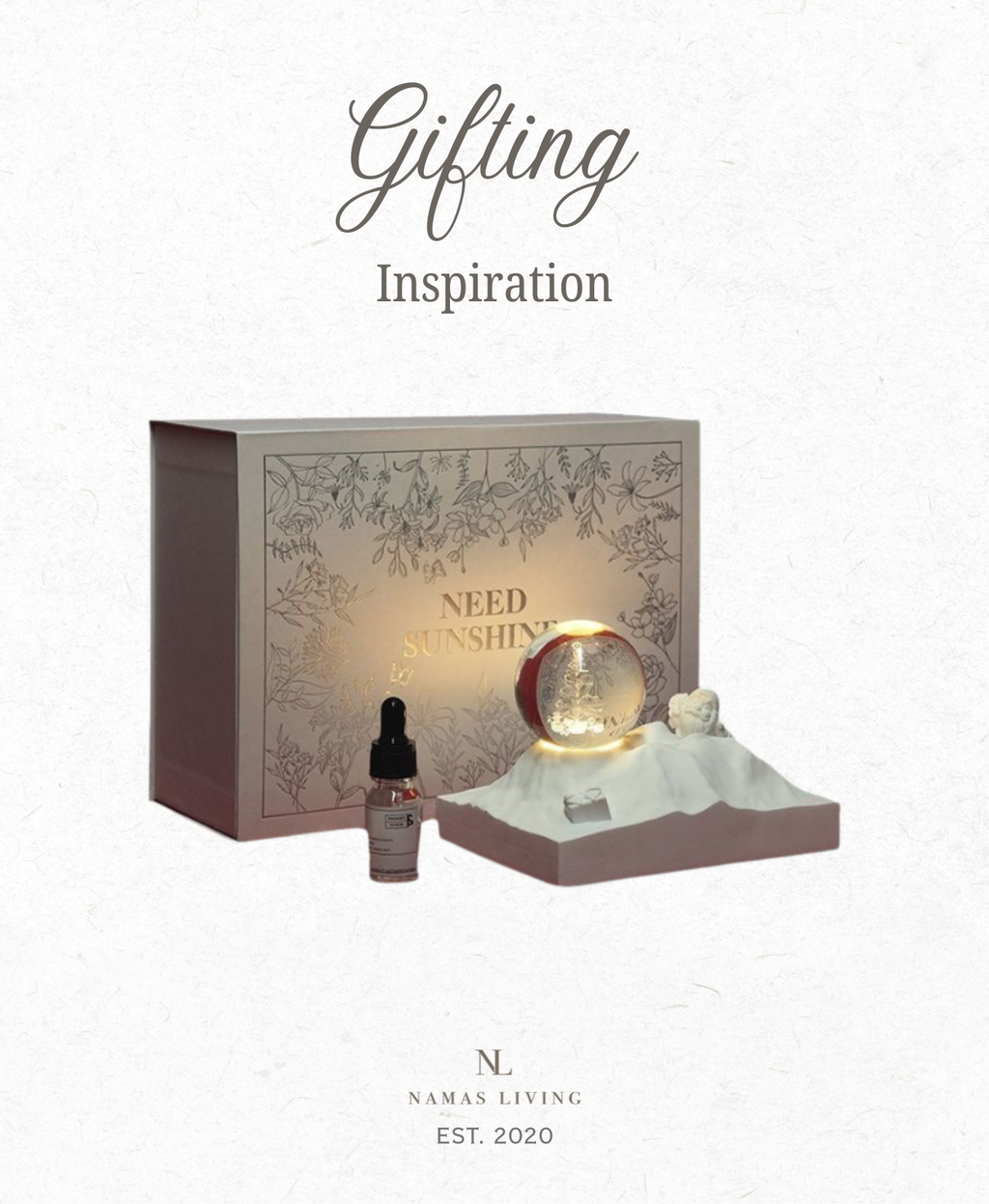 GIFTING INSPIRATION - Christmas Aromatherapy Night Light Decoration