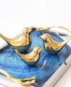 Golden Bird Ornament