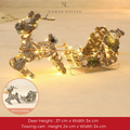 Enchanted Glowing Deer Ornaments