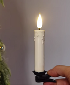 Christmas Tree Candle Clip Set